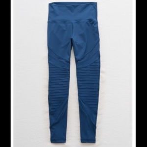AErie High-Waisted Moto 7/8 Length Legging